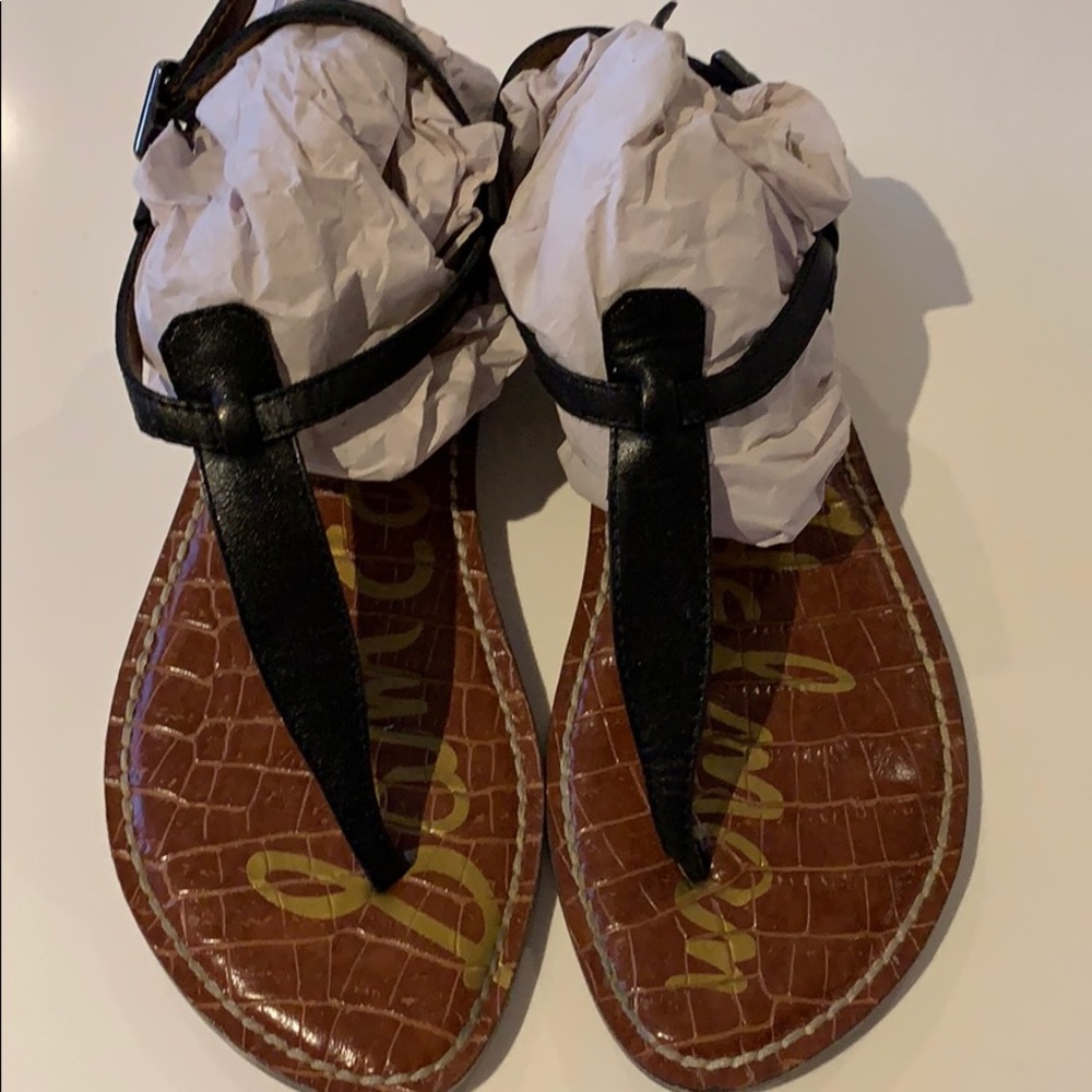 Sam Edelman Gigi Sandal Sz 4 34 Black